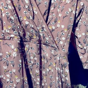 2x faux wrap dress.   NWOT